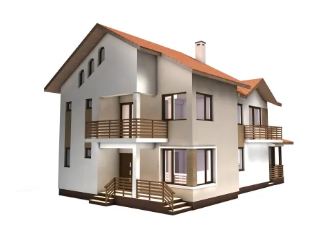 Stavební firma Novák s.r.o., 3D modelování, renderování
