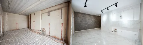 Tomáš Hrubý, Rekonstrukce bytu