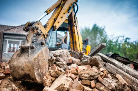 Provádění staveb Filakovský, Demolice, bourací práce