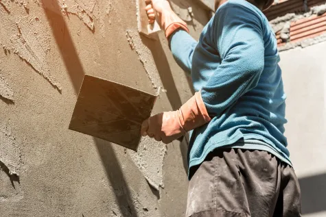 Petr Hnědý, Omítka